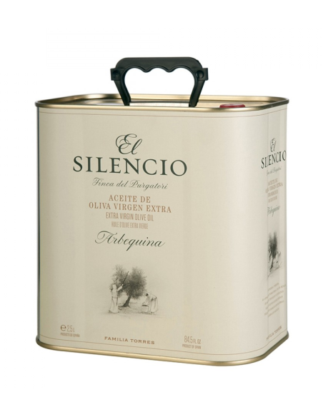 El Silencio Arbequina Tin 2,5 l. - Oliva Oliva