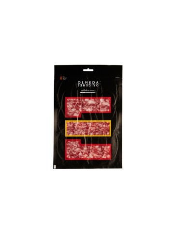 Olmeda Orígenes Handgeschnittener iberischer Salchichón Ibérico aus Eichelmast