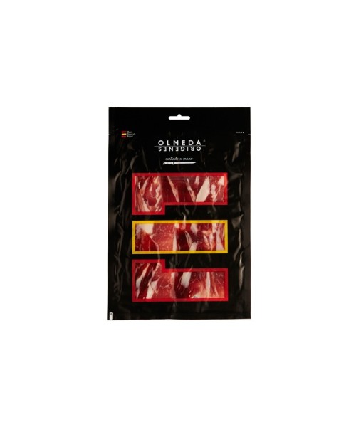 Olmeda Orígenes - Handgeschnittener iberischer Schinken aus Eichelmast 100 gr.