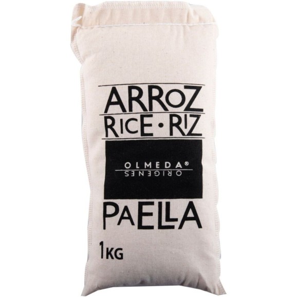 Olmeda Orígenes Riz pour paella Paquet 1 kg. - Oliva Oliva