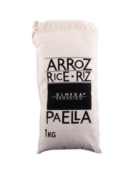 Olmeda Orígenes Riz pour paella Paquet 1 kg. - Oliva Oliva