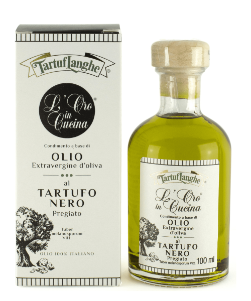 Tartuflanghe AOVE con Trufa negra 100 ml.