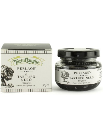 Tartuflanghe Perles de truffe noire Pot 50 gr. - Oliva Oliva