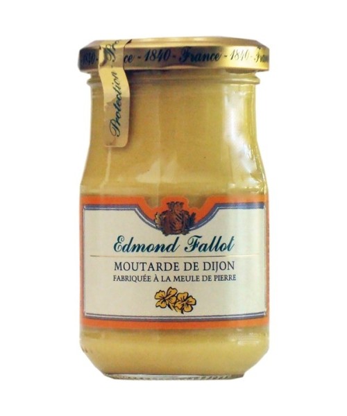 Edmond Fallot Dijon-Senf Glas 210 gr. - Oliva Oliva
