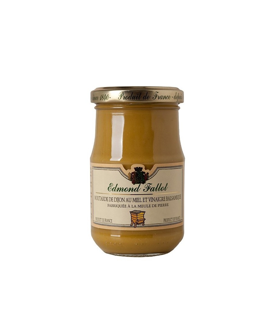Edmond Fallot Moutarde Dijon miel et vinaigre balsamique - Oliva Oliva