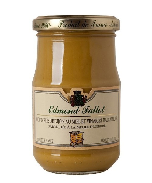 Edmond Fallot Moutarde Dijon miel et vinaigre balsamique - Oliva Oliva