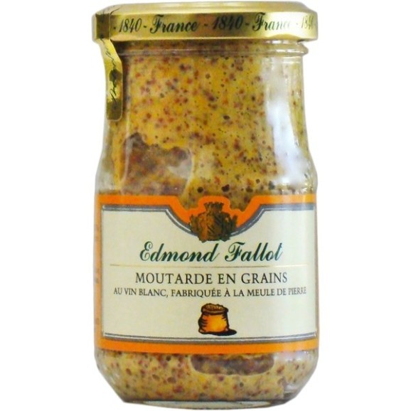Edmond Fallot Getreidesenf Glas 205 gr. - Oliva Oliva