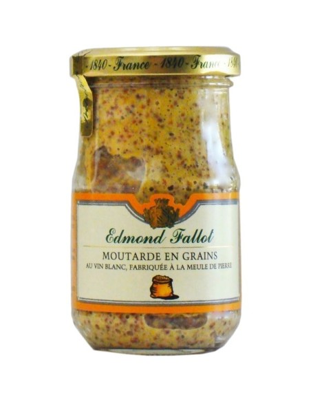 Edmond Fallot Getreidesenf Glas 205 gr. - Oliva Oliva