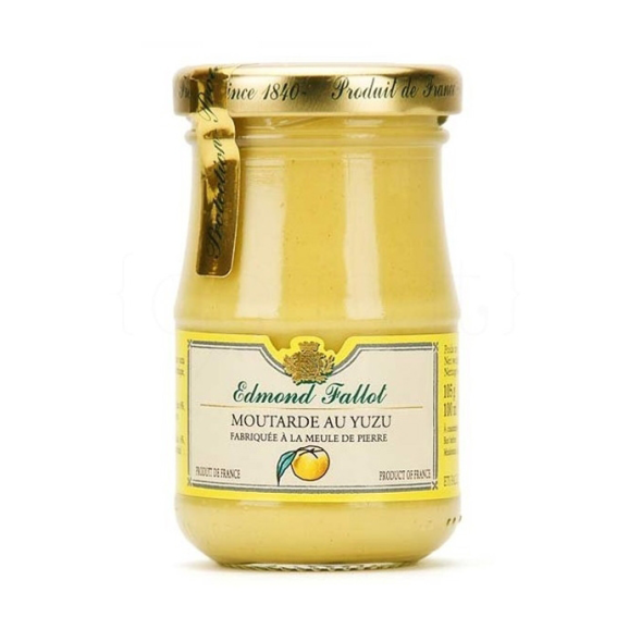 Edmond Fallot Dijon-Senf mit Yuzu Glas 105 gr. - Oliva Oliva