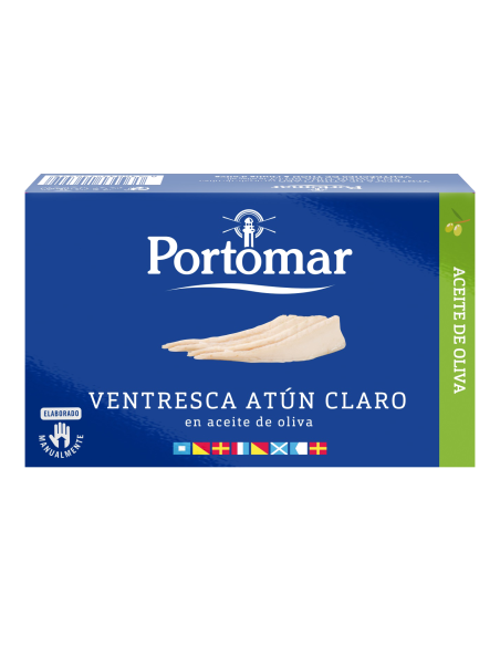 Portomar Thunfischbauch in Olivenöl Dose 115 gr. - Oliva Oliva