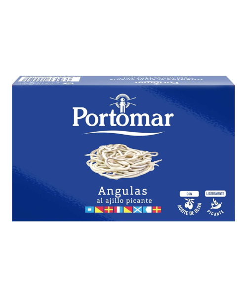 Portomar Civelles à l'huile d'olive et à l'ail 115 gr. - Oliva Oliva