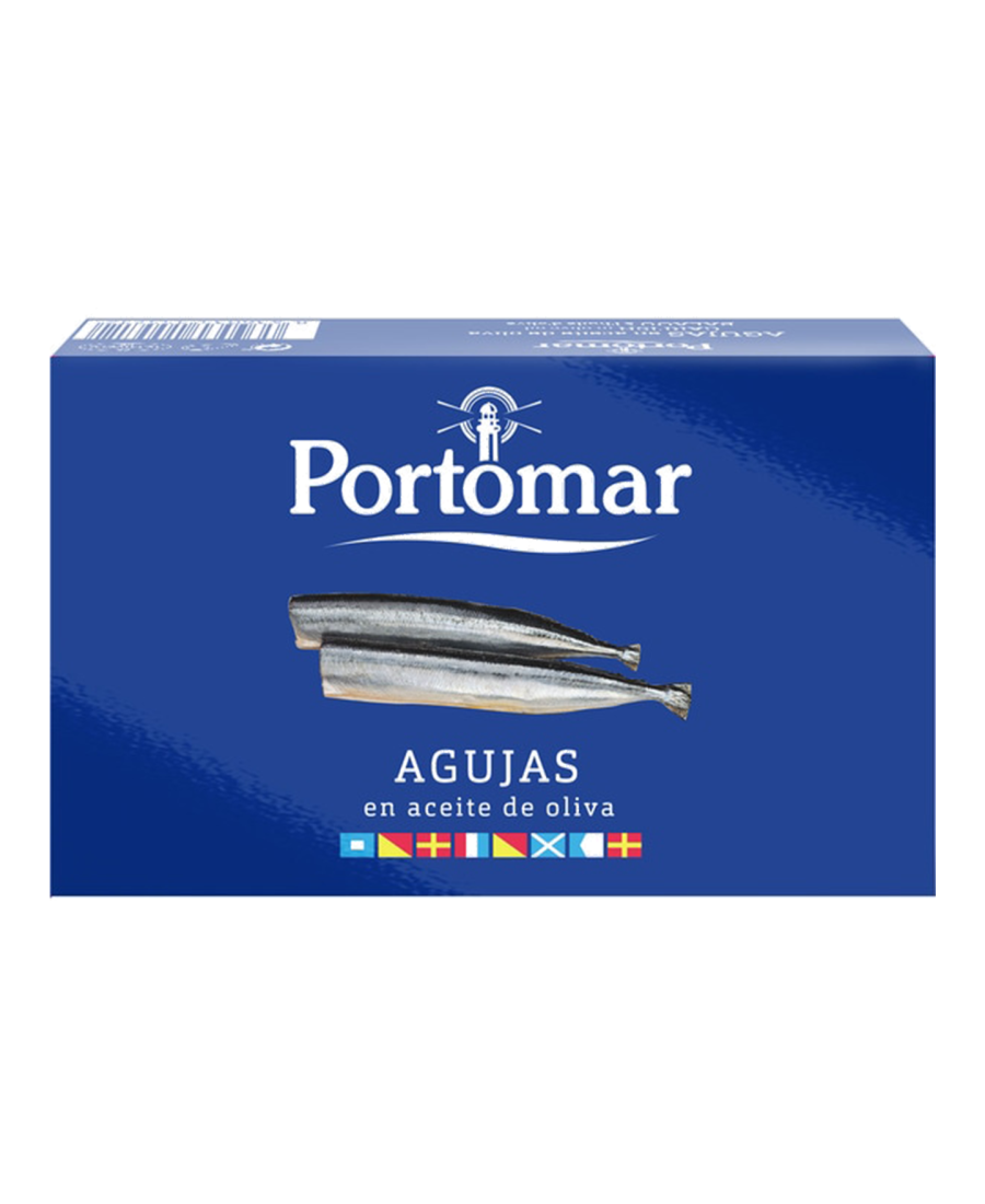 Portomar Agujas en Aceite de oliva - Lata 115 gr.