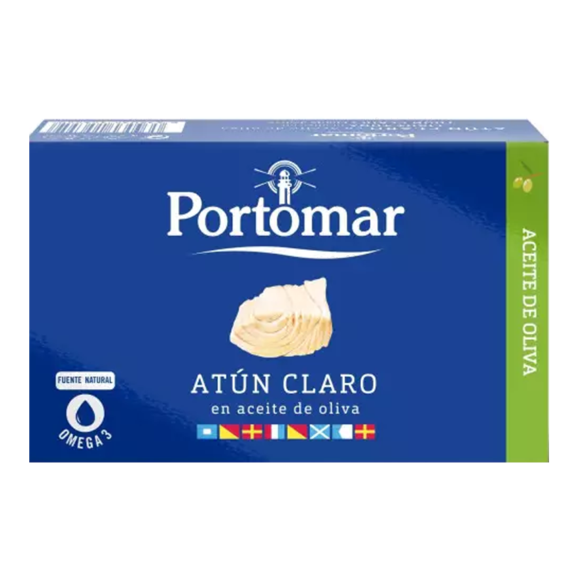 Portomar Atún claro en Aceite de oliva - Lata 110 gr.