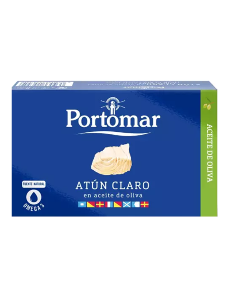 Portomar Thon albacore à l'Huile d'Olive Conserve 110 gr - Oliva Oliva