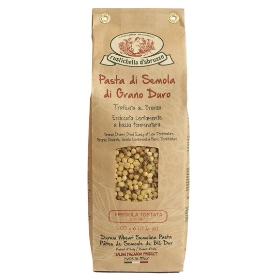 Rustichella d'Abruzzo Fregola Tostata Packet 500 gr. - Oliva Oliva