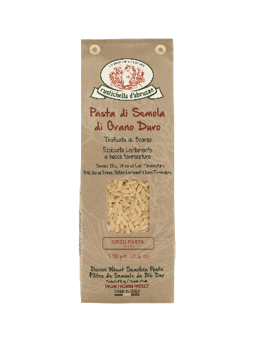 Rustichella d'Abruzzo Orzo Paquet 500 gr. - Oliva Oliva