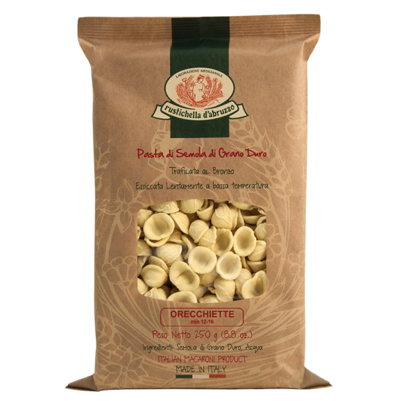 Rustichella d'Abruzzo Orecchiette - Paquete 250 gr.