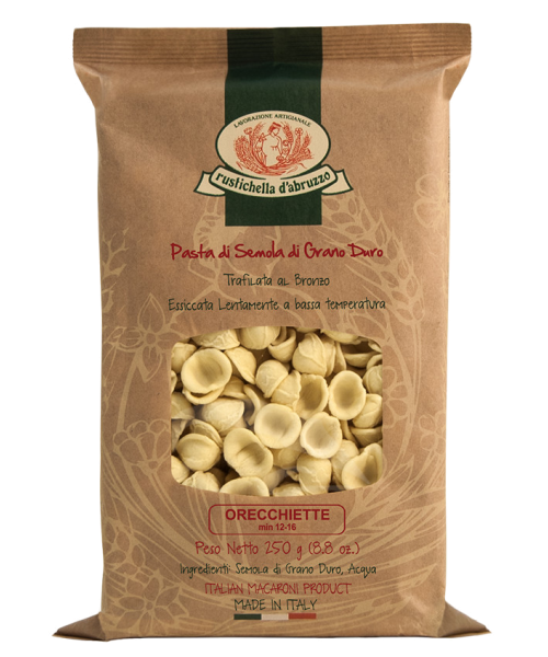 Rustichella d'Abruzzo Orecchiette Paquet 250 gr. - Oliva Oliva
