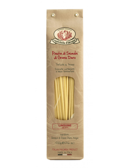 Rustichella d'Abruzzo Linguine Paquet 500 gr. - Oliva Oliva