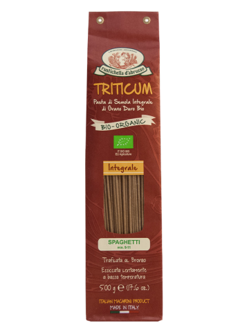 Rustichella D'Abruzzo Spaghetti Intégral BIO 500 gr. - Oliva Oliva