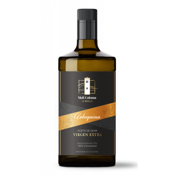 La Boella Arbequina - Botella de vidrio 500 ml.