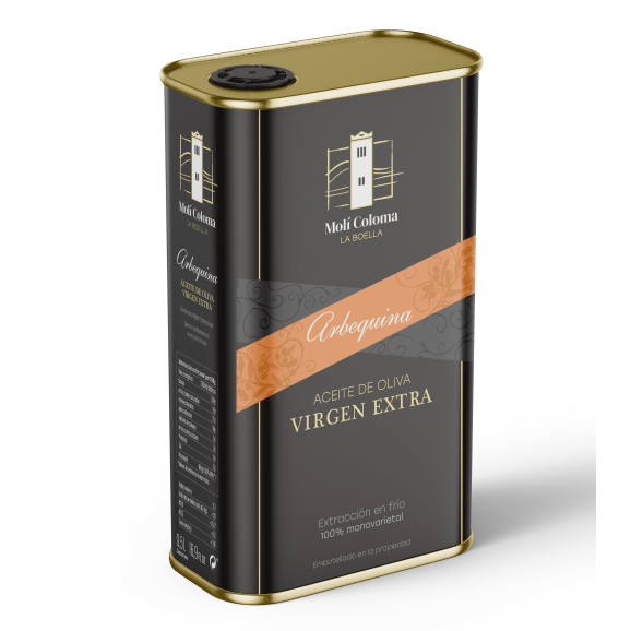 La Boella Arbequina Tin 500 ml. - Oliva Oliva
