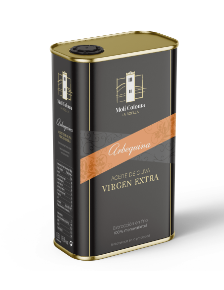 La Boella Arbequina Tin 500 ml. - Oliva Oliva