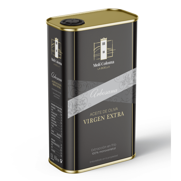 La Boella Arbosana Bidon métal 500 ml. - Oliva Oliva