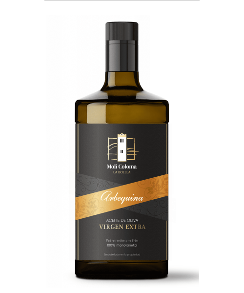 La Boella Arbequina Bouteille en verre 250 ml. - Oliva Oliva