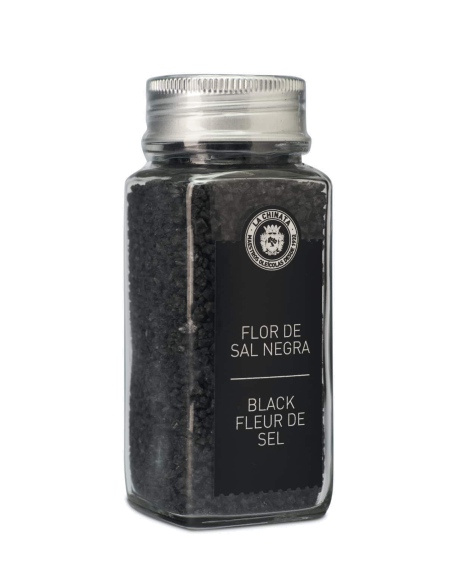 La Chinata Fleur de Sel Noir Pot 110 gr. - Oliva Oliva