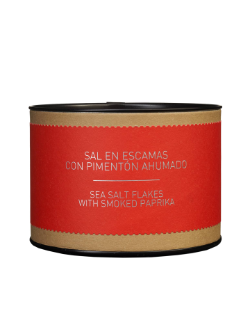 La Chinata Meersalzflocken mit geräuchertem Paprika - Glas 165 gr