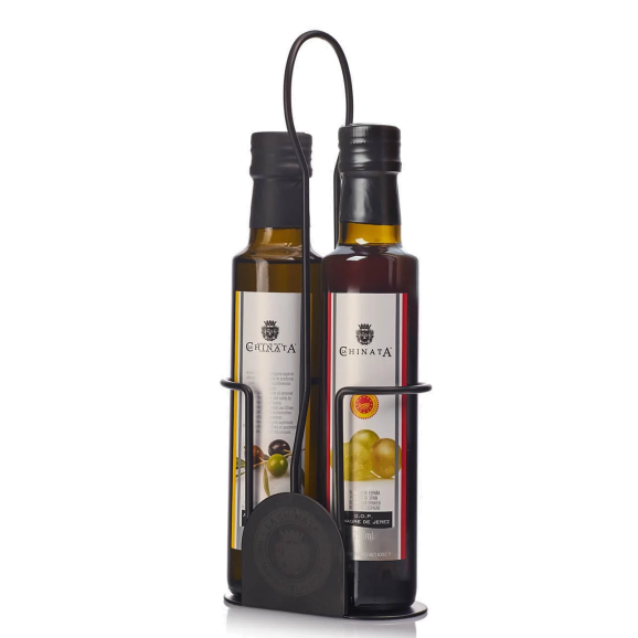 La Chinata huile d'olive vierge extra et vinaigre de Xérès - Set 2x250 ml
