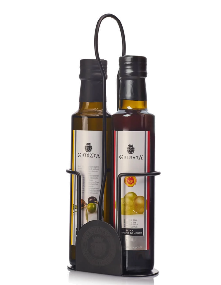 La Chinata huile d'olive vierge extra et vinaigre de Xérès - Set 2x250 ml