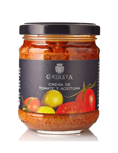 La Chinata Tomaten-Oliven-Creme Glas 180 gr. - Oliva Oliva