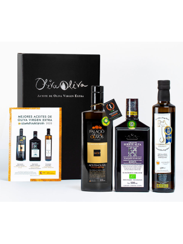 Mejores Aceites de España 2020 - Caja regalo 3x500 ml.