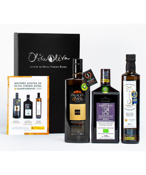 Meilleures Huiles d'Espagne 2020 dans Coffret cadeau - Oliva Oliva