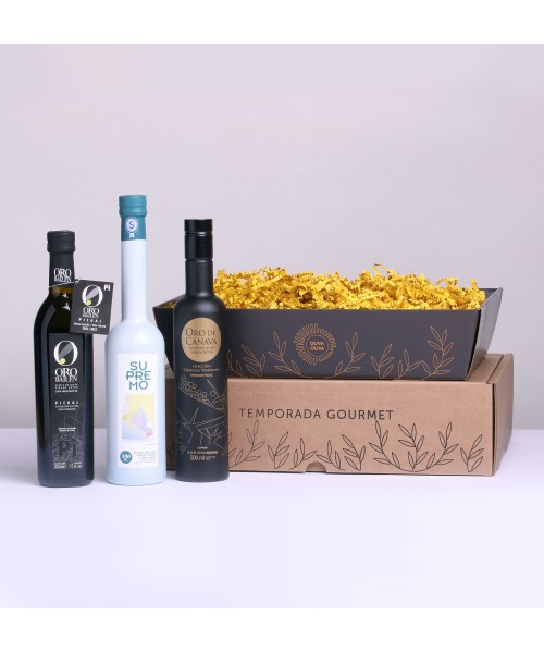 Mejores Aceites Jaén Selección 2023 - Caja regalo 3x500 ml.