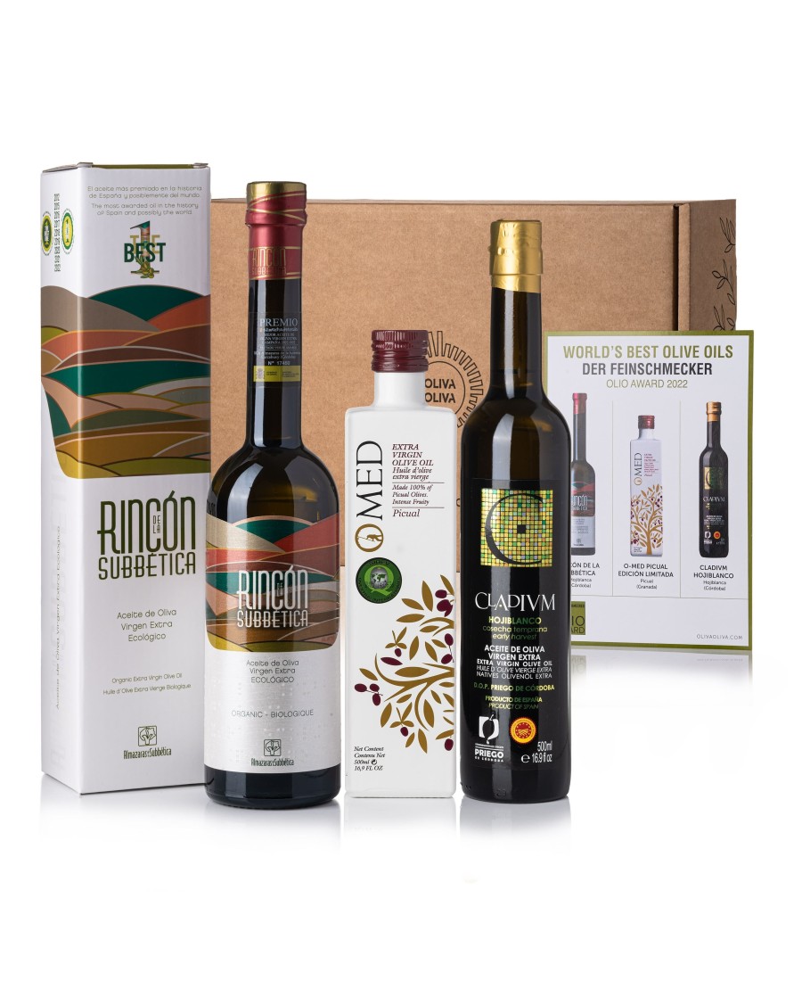 Meilleures Huiles du Monde Olio Award 2022 dans Coffret - Oliva Oliva