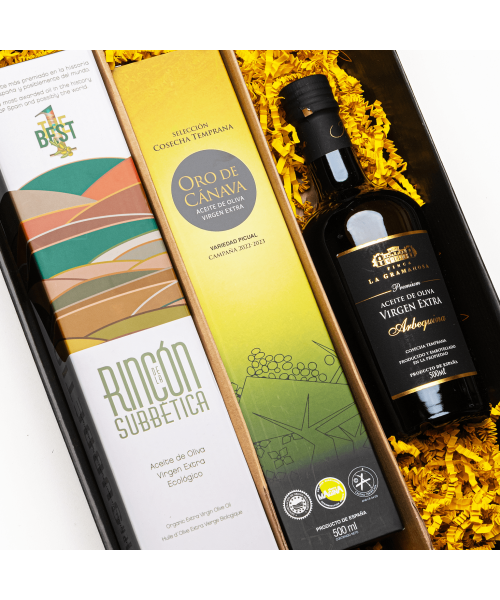 Besten Spanischen Olivenöle 2023 im Geschenkbox - Oliva Oliva