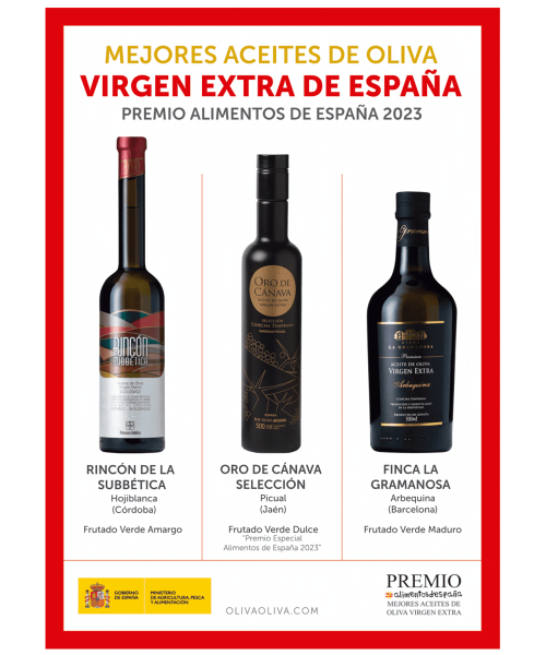 Meilleures Huiles d'Olive d'Espagne 2023 dans Coffret - Oliva Oliva