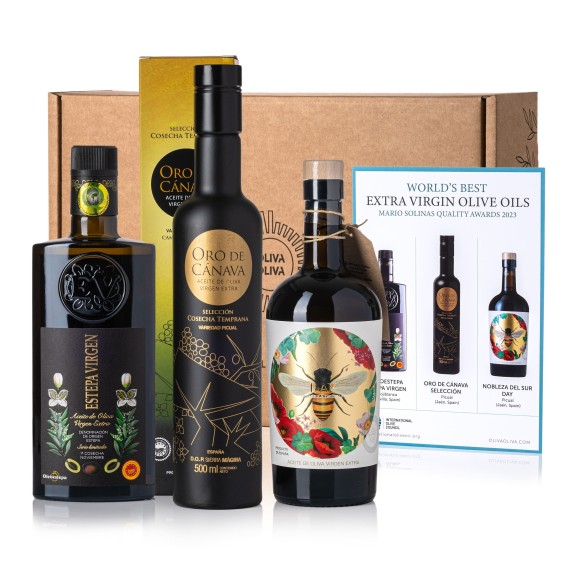Besten Olivenöle Der Welt Mario Solinas 2023 Geschenkbox - Oliva Oliva