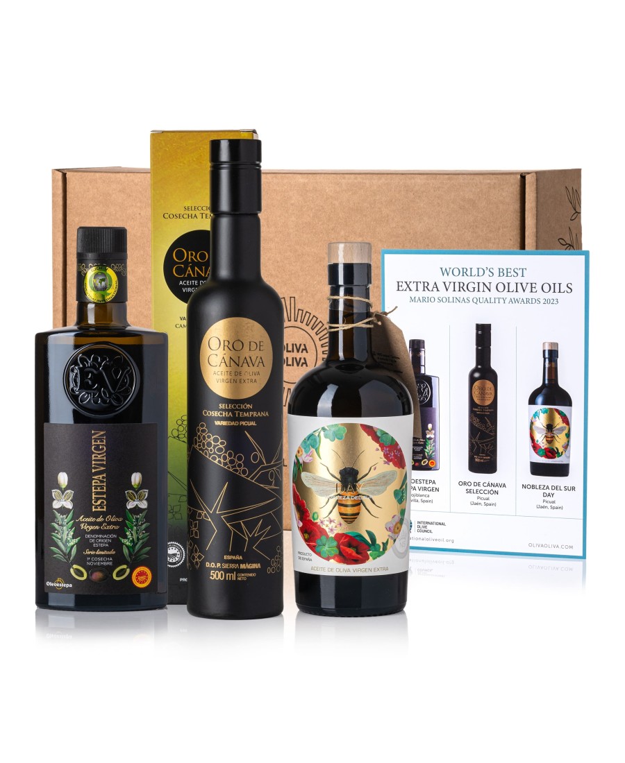 World's Best Olive Oils Mario Solinas 2023 in Gift box - Oliva Oliva