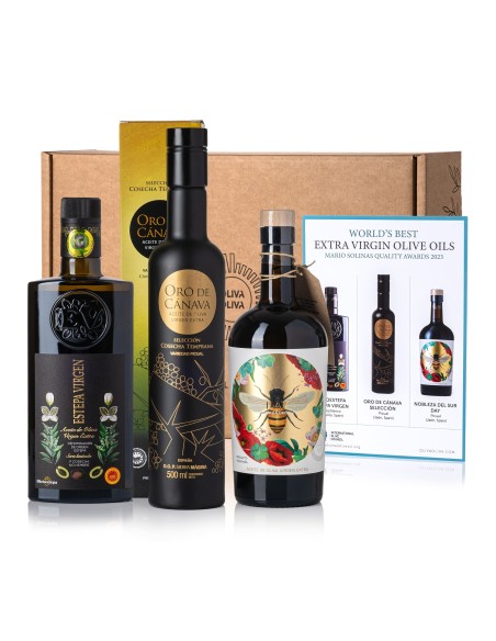 Besten Olivenöle Der Welt Mario Solinas 2023 Geschenkbox - Oliva Oliva