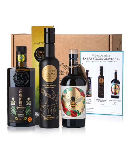 World's Best Olive Oils Mario Solinas 2023 in Gift box - Oliva Oliva