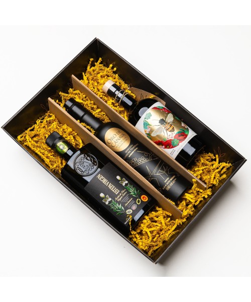 Meilleures Huiles du Monde Mario Solinas 2023 Coffret - Oliva Oliva