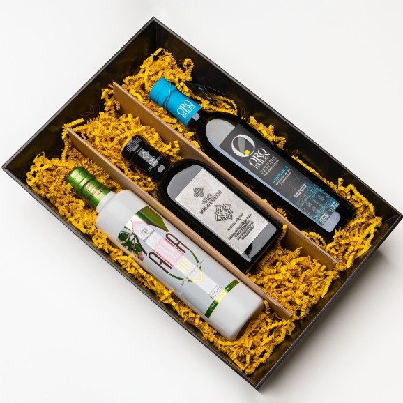 Meilleures Huiles du Monde Olive Japan 2023 Coffret - Oliva Oliva