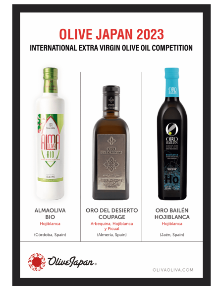 Meilleures Huiles du Monde Olive Japan 2023 Coffret - Oliva Oliva