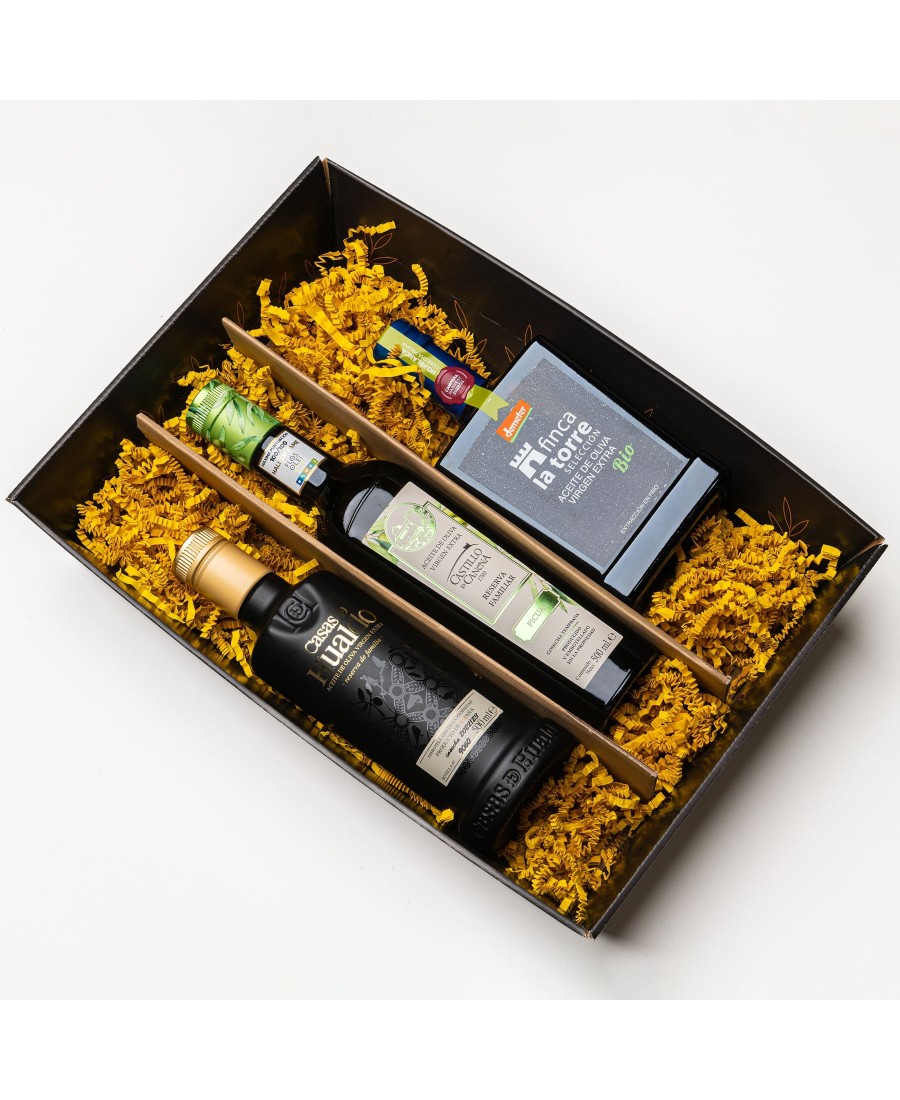 Meilleures Huiles du Monde Flos Olei 2023 dans Coffret - Oliva Oliva