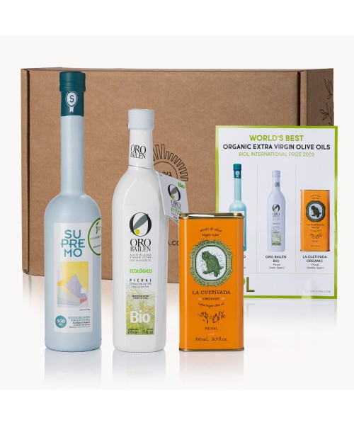 Meilleures Huiles Biologiques du Monde BIOL 2023 Coffret - Oliva Oliva