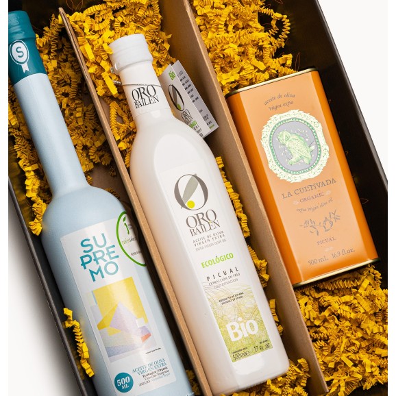 Mejores Aceites Ecológicos del Mundo BIOL 2023 - Caja regalo 3x500 ml.